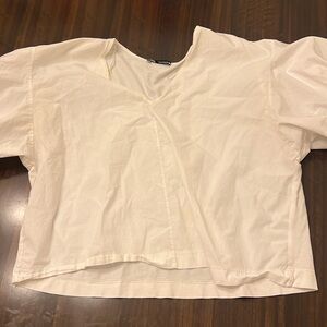 ZARA white top